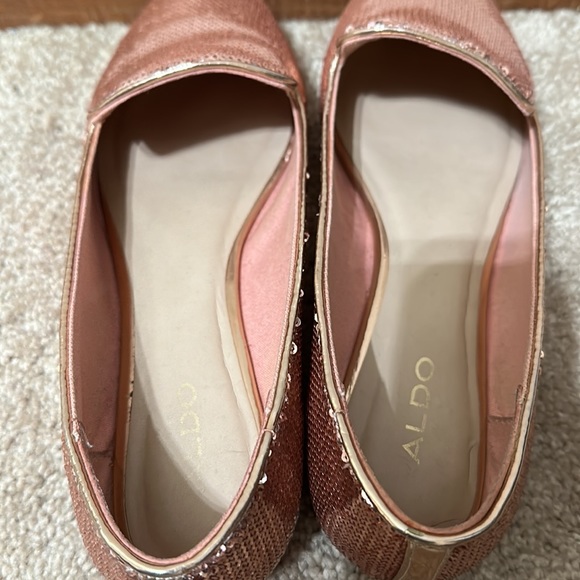 Aldo pink sequin flats - Picture 3 of 7